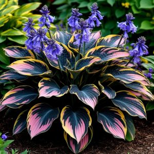 Хоста Пайн Эхо купить по цене от 699р. в интернет-магазине «Посадика» с доставкой почтой в в Слободскойе и по всей России – [изображение №1].